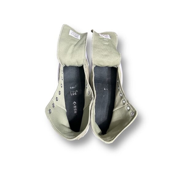 Converse Women's Chuck Taylor All Star Lugged Hi Tops 571114C Size 11 Sage Green - Picture 2 of 10